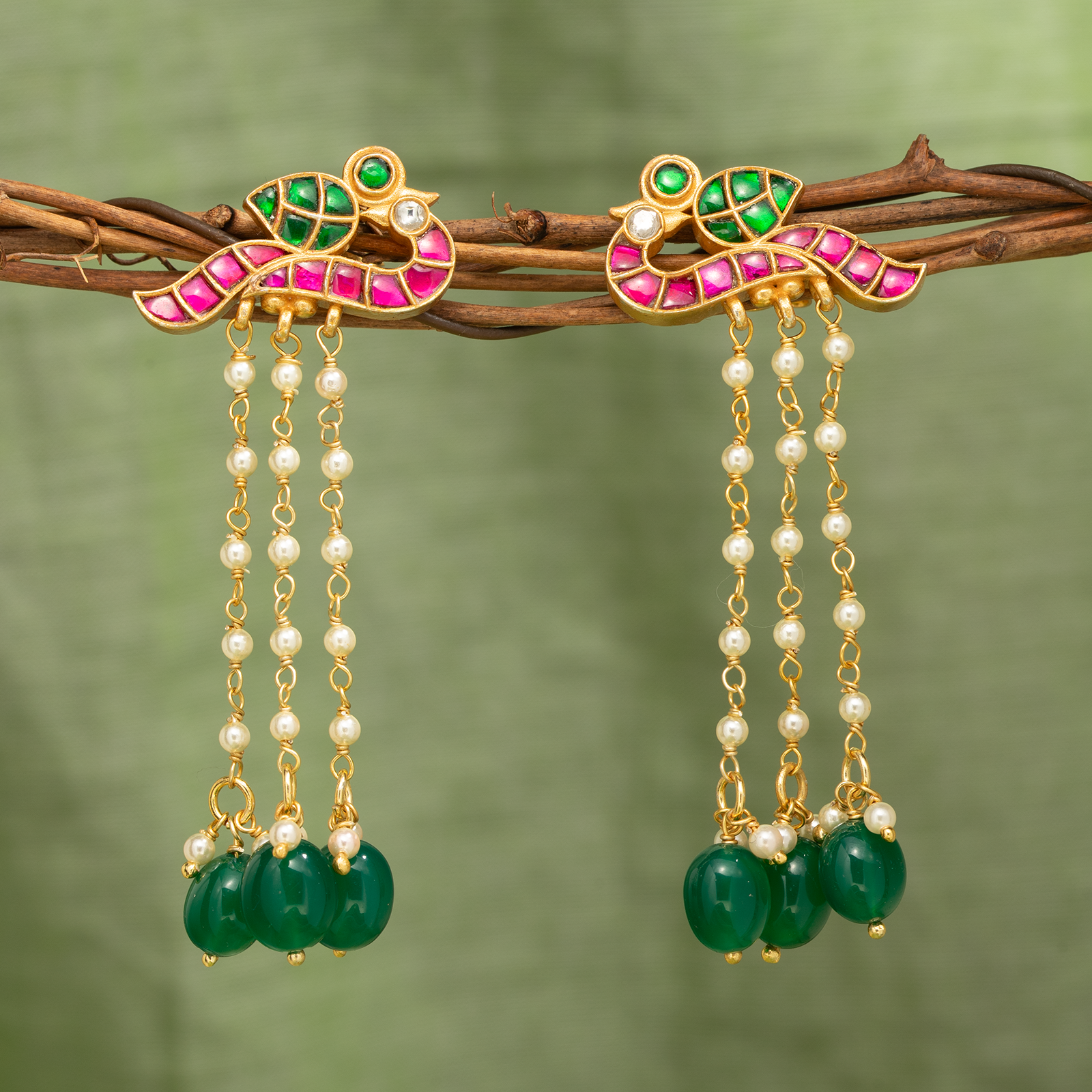 Maragatha Kili Earrings